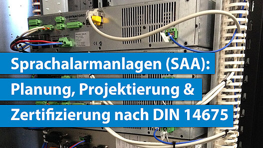 Sprachmeldezentrale von Innen
