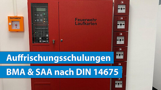 Feuerwehrlaufkarten Brandmelder Alarm