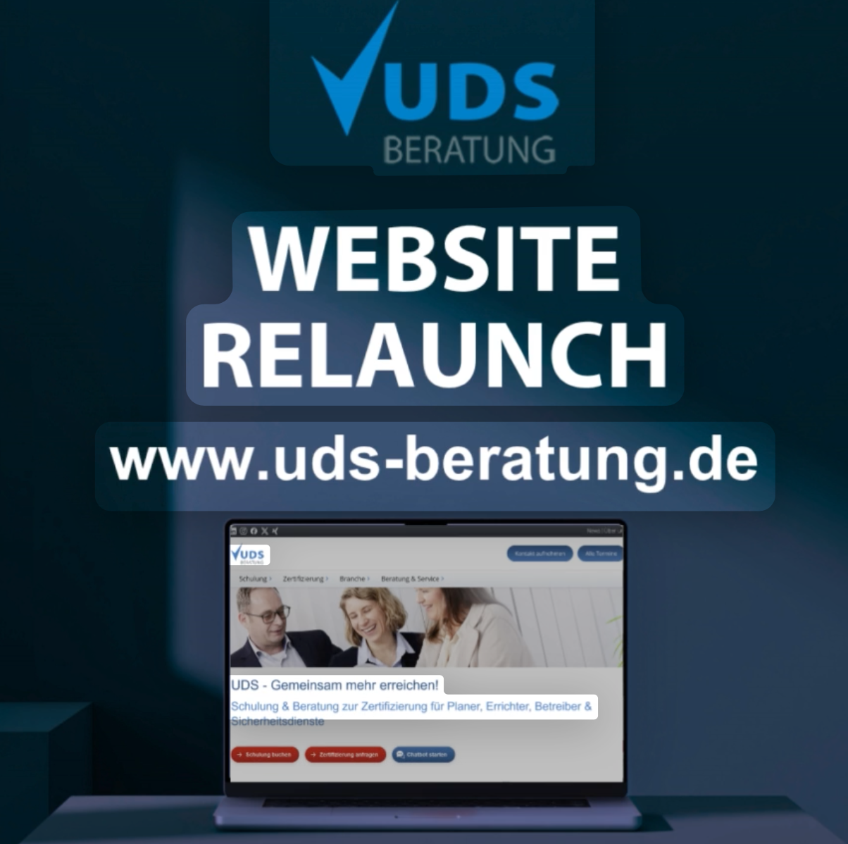UDS Beratung präsentiert sich mit komplett überarbeiteter Webpräsenz