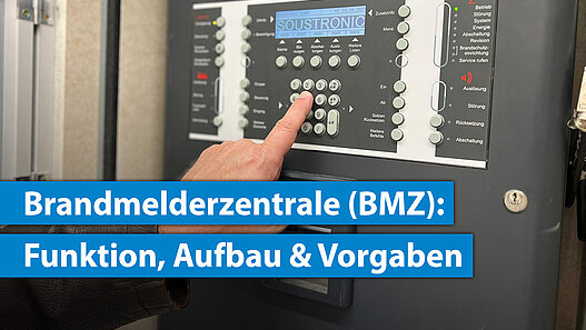 Aufbau und Funktion einer BMZ Brandmeldezentrale
