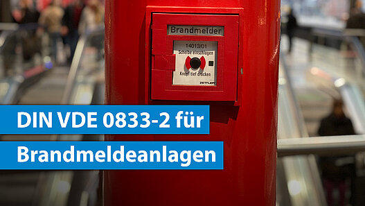 Feuermelder im Bahnhof