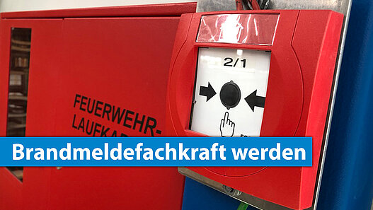 Feuermelder und Feuerwehrlaufkarten einer BMZ