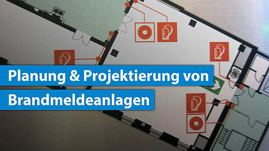 Projekt Plan einer Brandmeldeanlage BMA