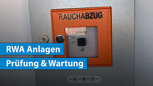 Rauchabzug einer RWA Anlage
