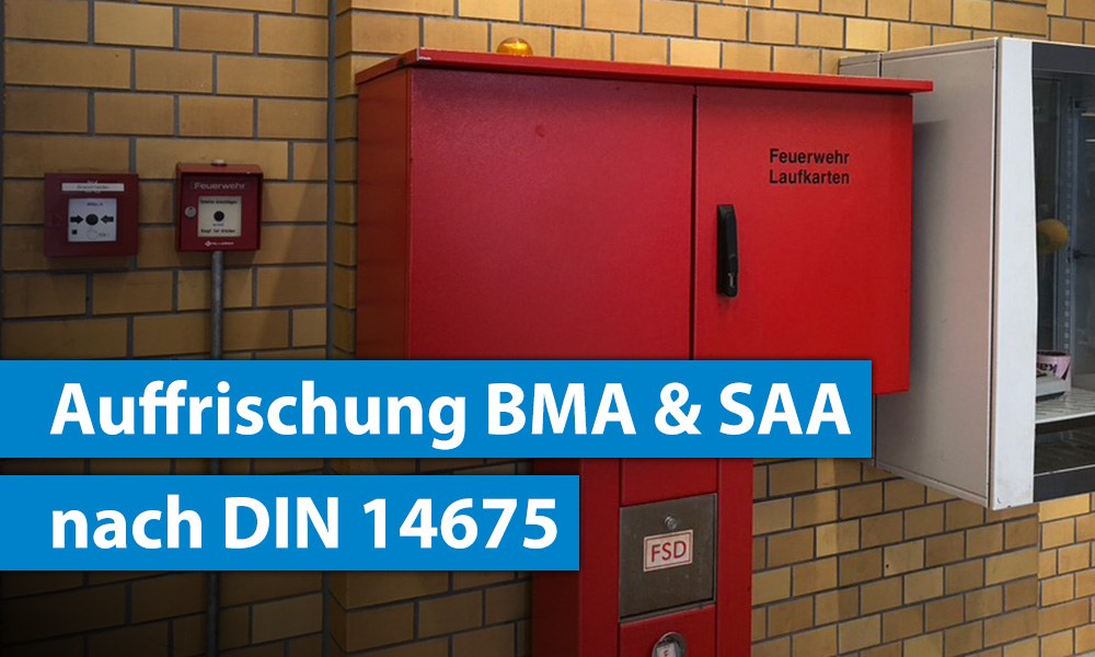 Brandmeldeanlage Feuerwehrlaufkarten