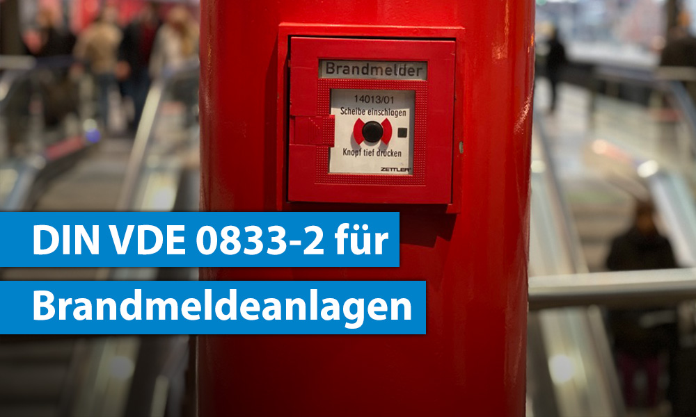 Feuermelder im Bahnhof