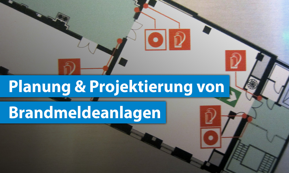 Projekt Plan einer Brandmeldeanlage BMA