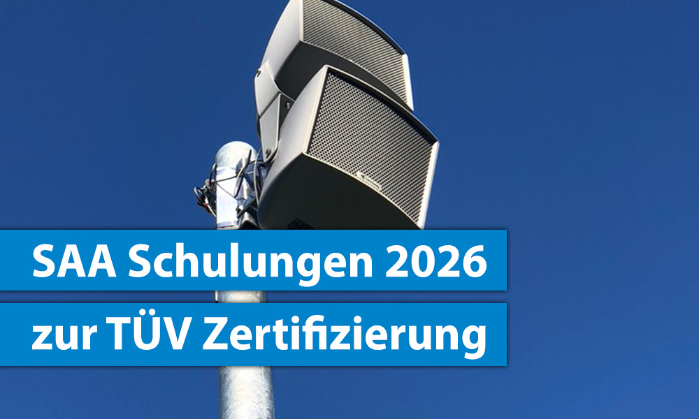 SAA Schulungen 2026 zur TÜV-Zertifizierung
