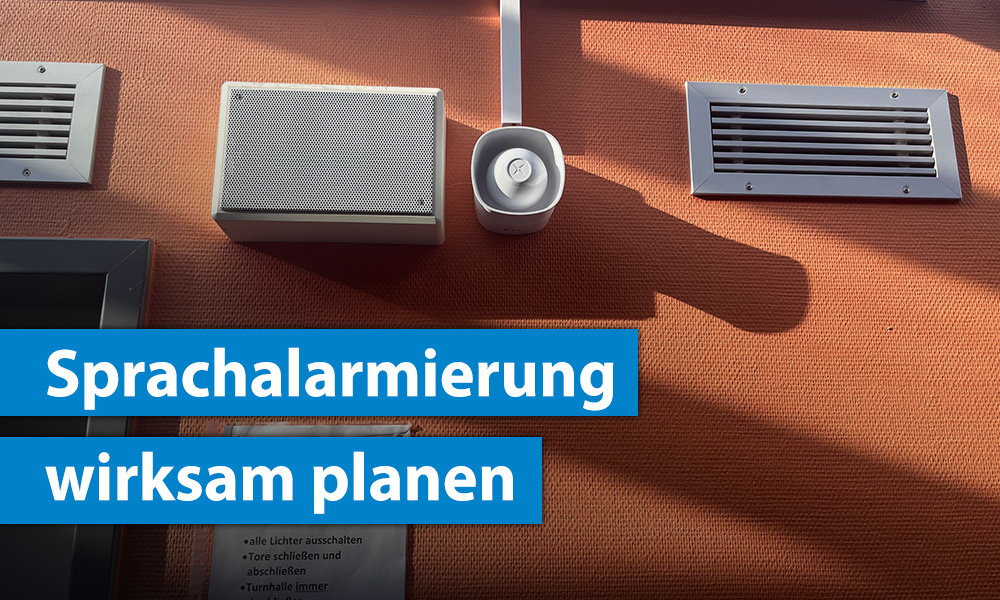 Sprachalarmierung: Sachkunde Akustik, Planung, Projektierung und aktuelle Neuerungen