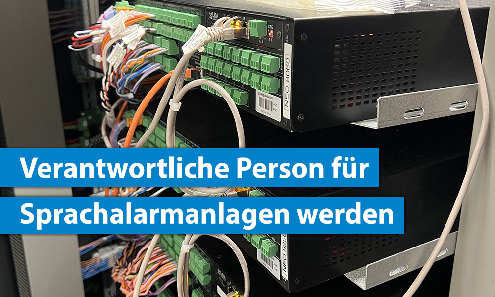 Verantwortliche Person SAA nach DIN 14675 werden