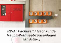 Rauchabzüge an Wand