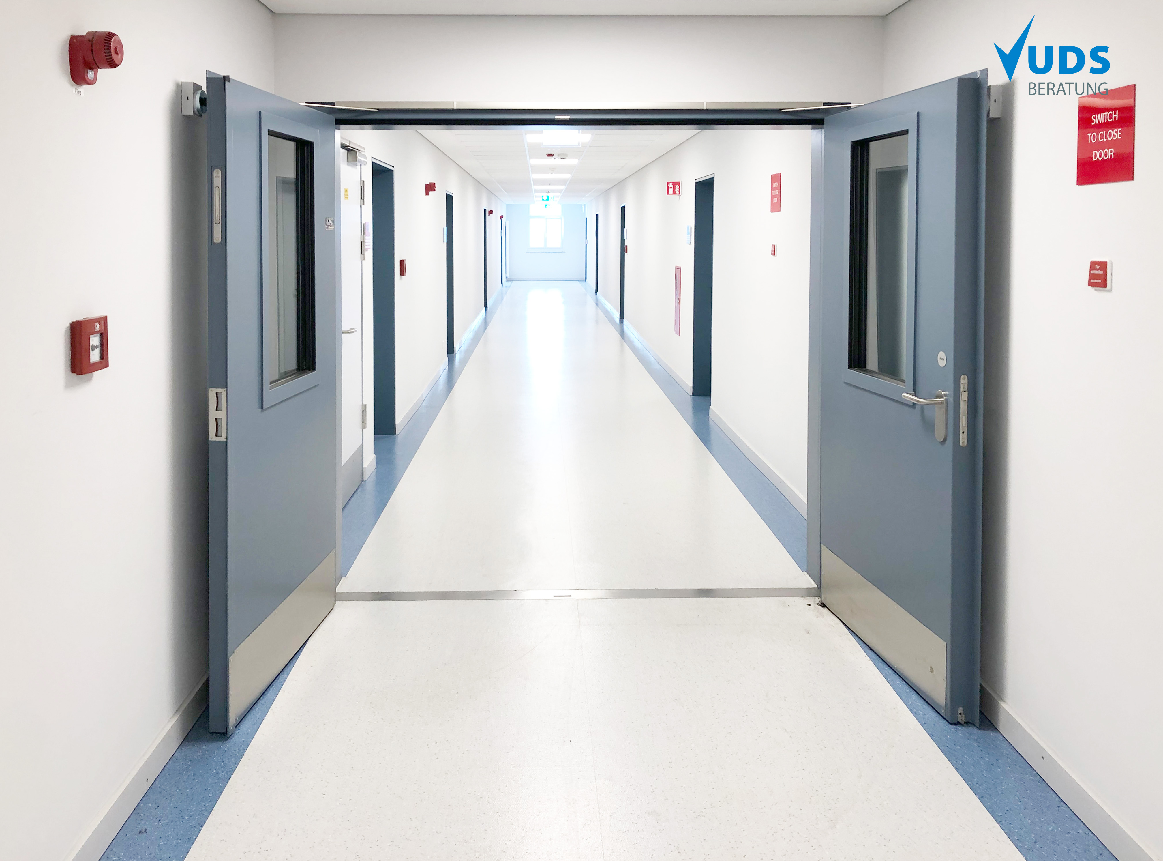 UDS Brandschutztür Krankenhaus