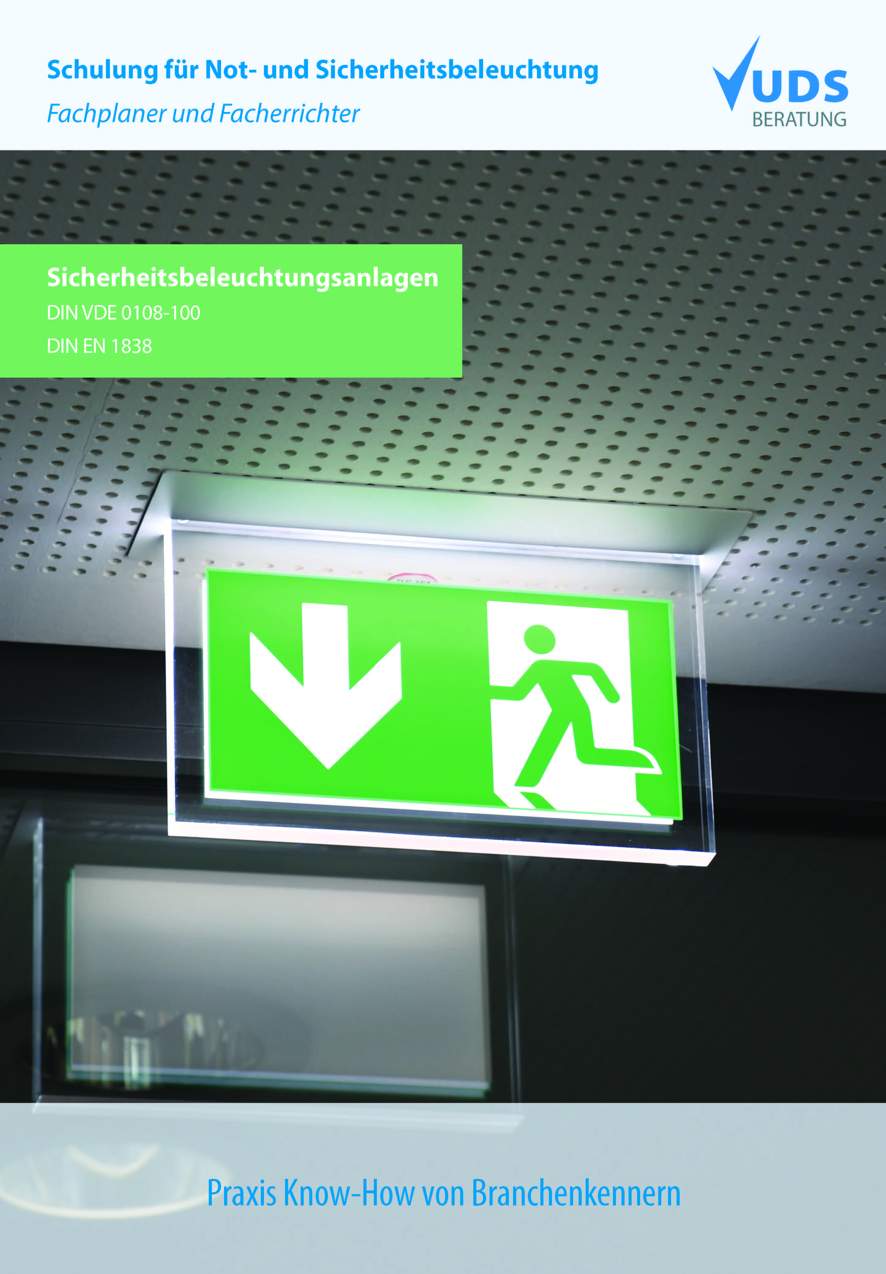 Sachkunde-Seminare Sicherheitsbeleuchtung Sibe 