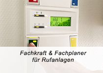 Fachplaner und Fachkraft für Rufanlagen